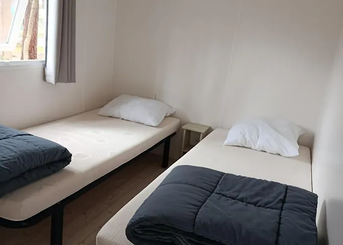 キャンプ場 Mobil-home Dunes De Contis Chez Bibou